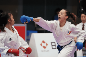 championnats-du-monde-de-karate-sabrina-ouihaddadene