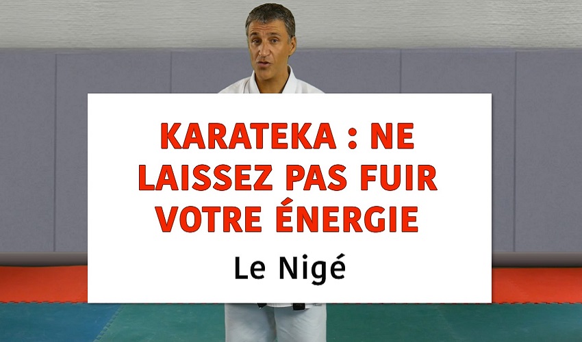 Karateka : Ne laissez pas fuir votre énergie (Nigé)