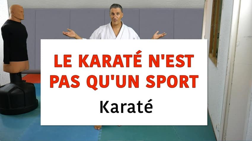 Le karaté n’est pas qu’un sport